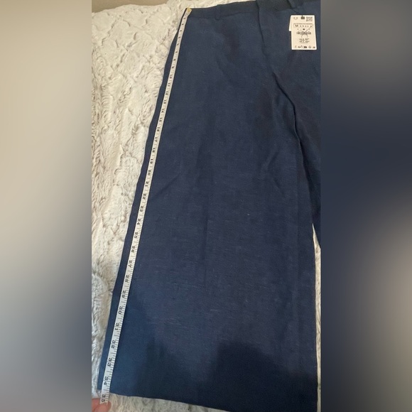 NWT zara linen pants size medium - Picture 4 of 11
